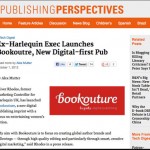 Bookouture launch press coverage - Publishing Perspectives